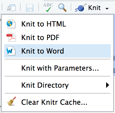 Knit to Word